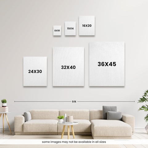 24x30" Sacred Canvas Wall Art – Handcrafted, Ready - to - Hang Print | Honor, Reflect, and Remember - Memorialine
