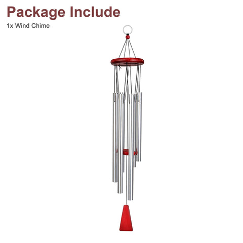 30 - Inch Memorial Wind Chimes – Outdoor Sympathy Gift with Commemorative Tribute - Memorialine