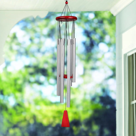 30 - Inch Memorial Wind Chimes – Outdoor Sympathy Gift with Commemorative Tribute - Memorialine