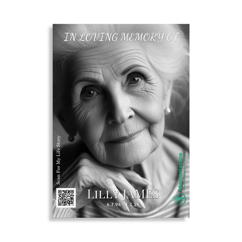A1 fine art poster white
