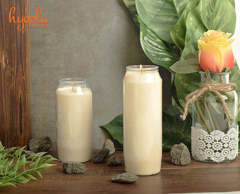9 - Day White Memorial Prayer Candle - Memorialine
