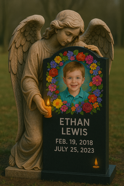 Personalized Memorial Statue – Up to 1 Meter Height (Universal Edition)