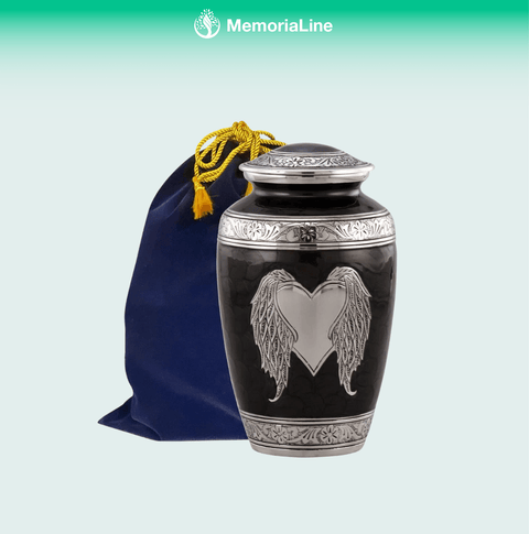 Angel Wings Cremation Urn - Memorialine