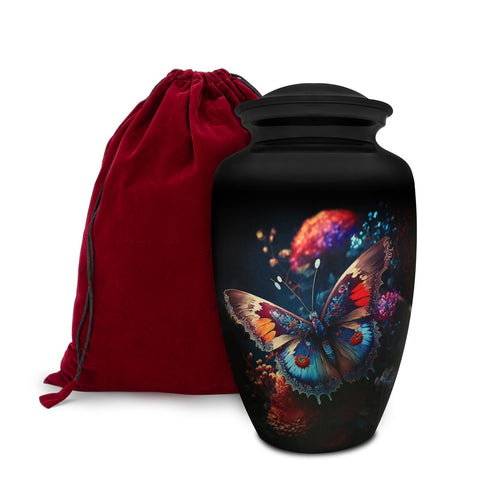 Butterfly Memorial Urn for Human Ashes - Memorialine