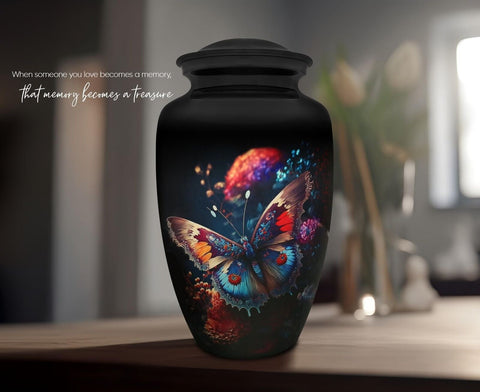 Butterfly Memorial Urn for Human Ashes - Memorialine