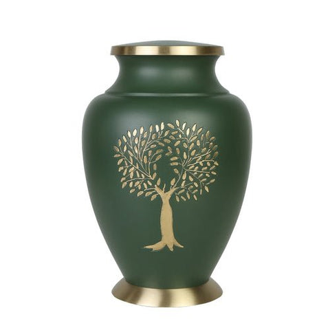 Ceramic Funeral Ashes Urn with Photo Frame - Memorialine