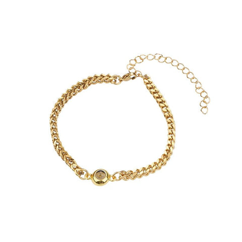 Circle Pendant Bracelet Keepsake - Memorialine
