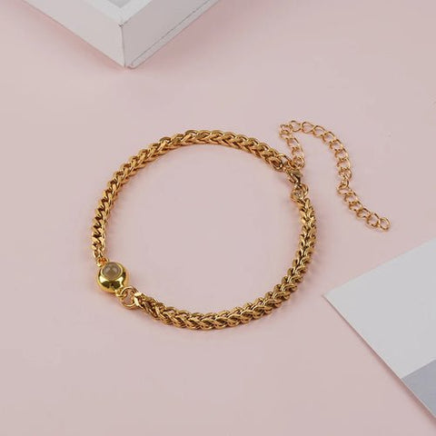Circle Pendant Bracelet Keepsake - Memorialine