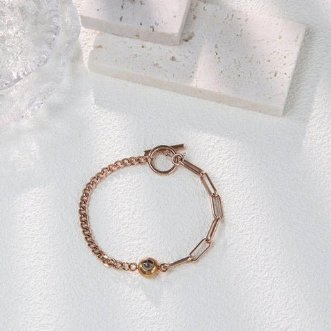 Circle Pendant Bracelet Keepsake - Memorialine