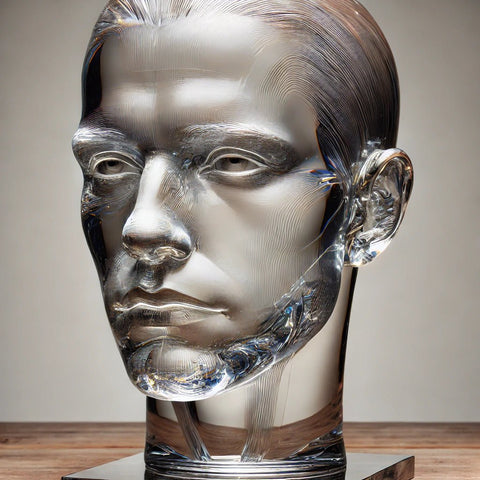 Custom Glass Sculpture - Memorialine