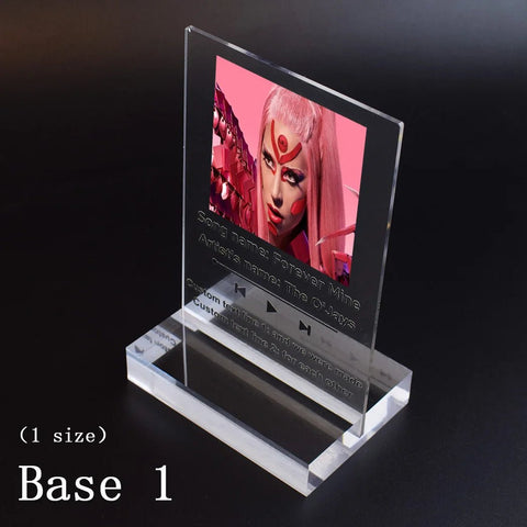 Custom Music Code Acrylic Music Board Personalized Music - Memorialine