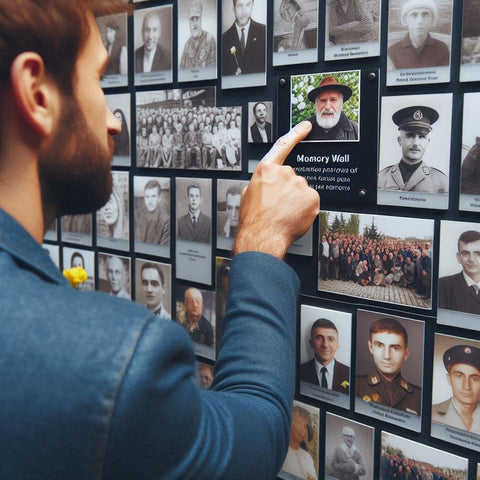 Digital Memorial Wall by Memorialine - Memorialine