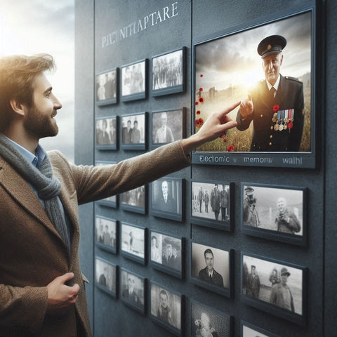 Digital Memorial Wall by Memorialine - Memorialine