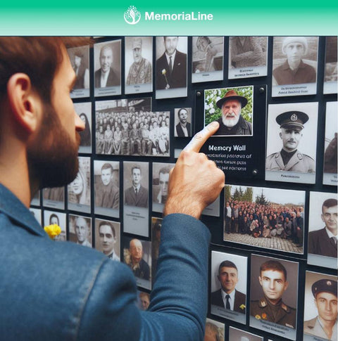 Digital Memorial Wall by Memorialine - Memorialine