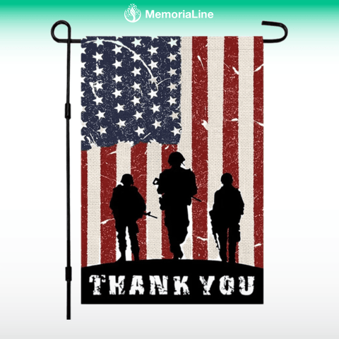 Double - Sided Garden Flag - Memorialine