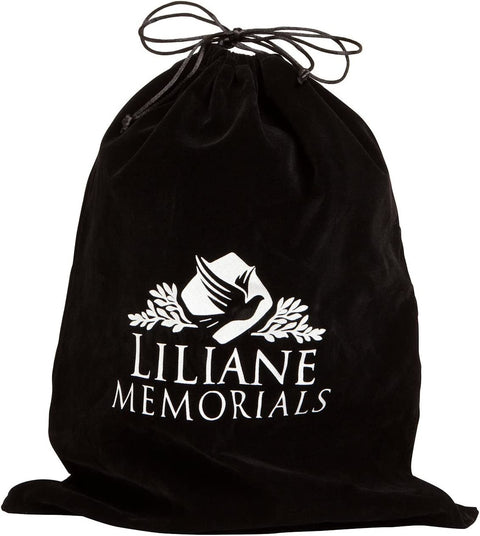 Dove Funeral Cremation Urns - Urn for Human Ashes - Hand Made - Suitable for Cemetery Burial or Niche - Large Size Fits Remains of Adults up to 200 Lbs (Grey and Bronze) - Memorialine