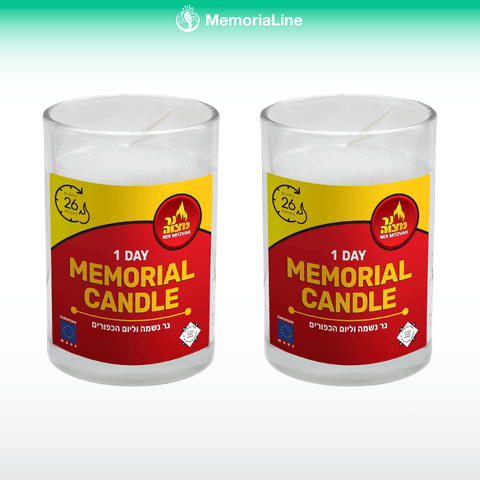 Electric Yarzheit Candle - Memorialine