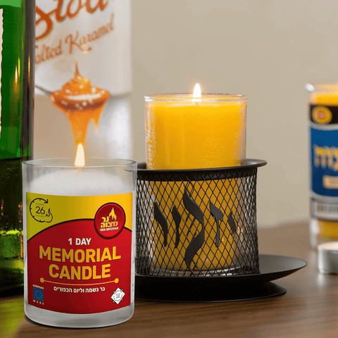 Electric Yarzheit Candle - Memorialine