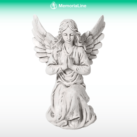 European Resin Angel Statue - Memorialine
