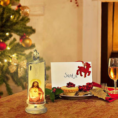 Flameless LED Prayer Candles - Memorialine