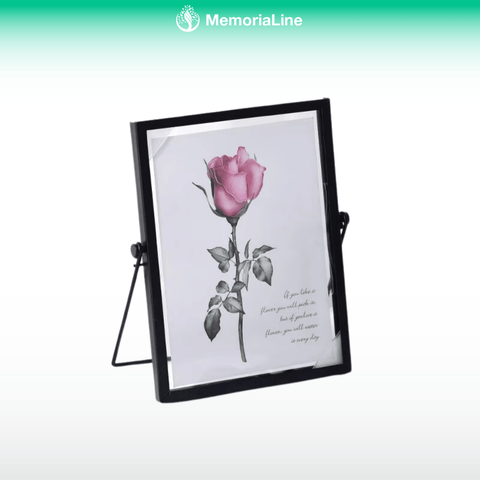 Floating Glass Frame - Memorialine
