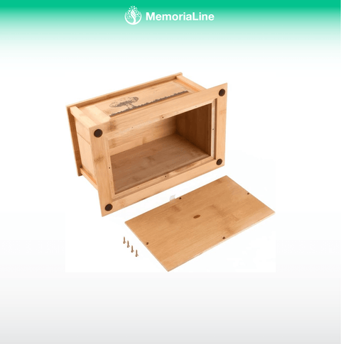 MAKEY'S Bamboo Cremation Urn - Memorialine
