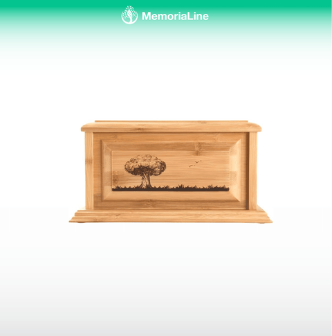 MAKEY'S Bamboo Cremation Urn - Memorialine