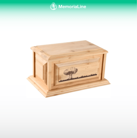 MAKEY'S Bamboo Cremation Urn - Memorialine