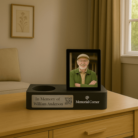 Memorial Corner™ – A Unique Remembrance Display - Memorialine