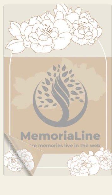 Memorial Digital Family Photo Album - Memorialine