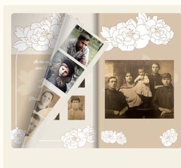 Memorial Digital Family Photo Album - Memorialine