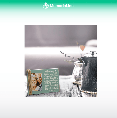 Memorial Picture Frame for Loss of Loved One, - Memorialine