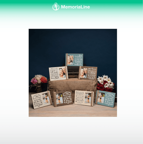 Memorial Picture Frame for Loss of Loved One, - Memorialine