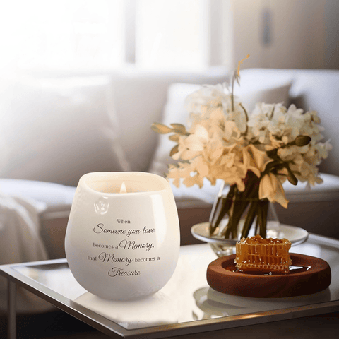 Memory Soy Candle – A Gentle Light of Remembrance - Memorialine