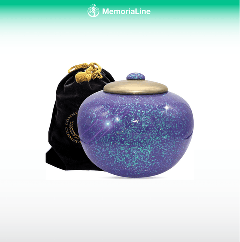 Purple Cremation Urns for Women - Memorialine