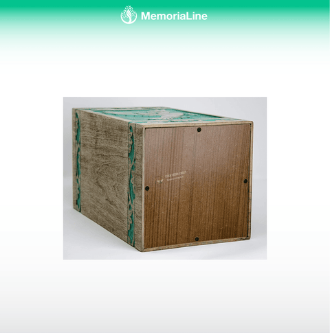 Rosewood Cremation Urn with Tree of Life – Adult, 250 Cu/In - Memorialine