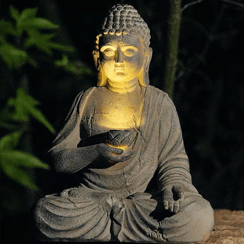 Solar Buddha Statue – A Radiant Symbol of Peace & Tranquility - Memorialine