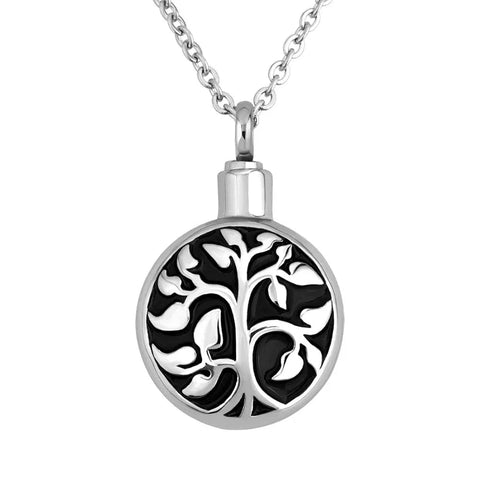 Stainless Steel Cremation Urn Necklace - Memorialine