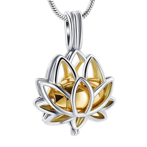 Stainless Steel Cremation Urn Necklace - Memorialine