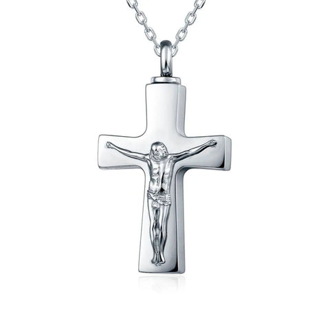 Stainless Steel Cremation Urn Necklace - Memorialine