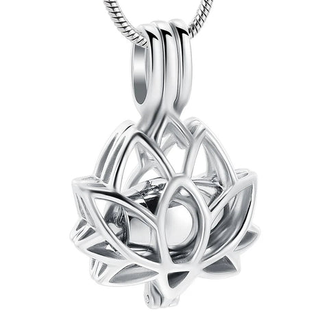 Stainless Steel Cremation Urn Necklace - Memorialine
