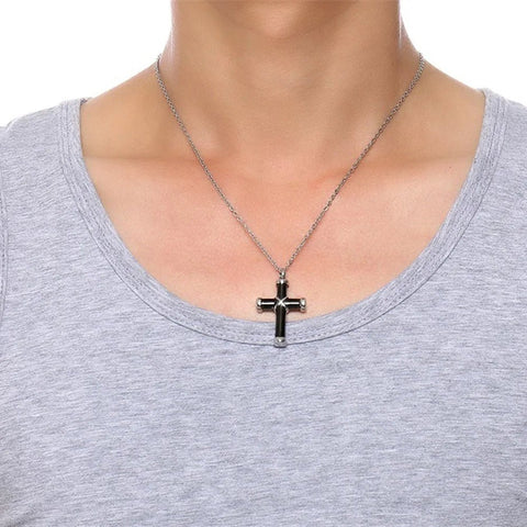 Stainless Steel Cremation Urn Necklace - Memorialine