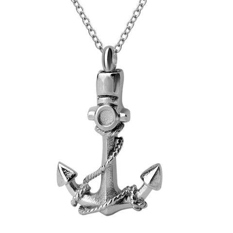 Stainless Steel Cremation Urn Necklace - Memorialine