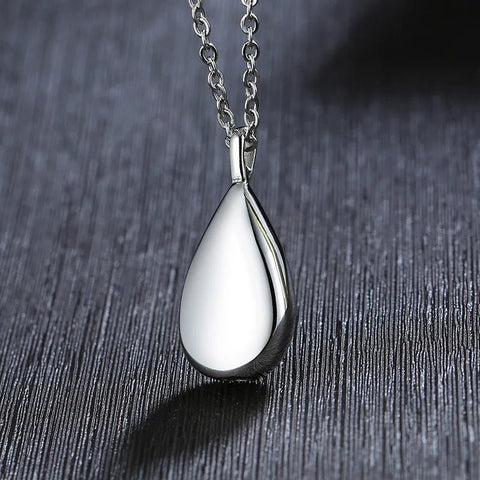 Stainless Steel Cremation Urn Necklace - Memorialine