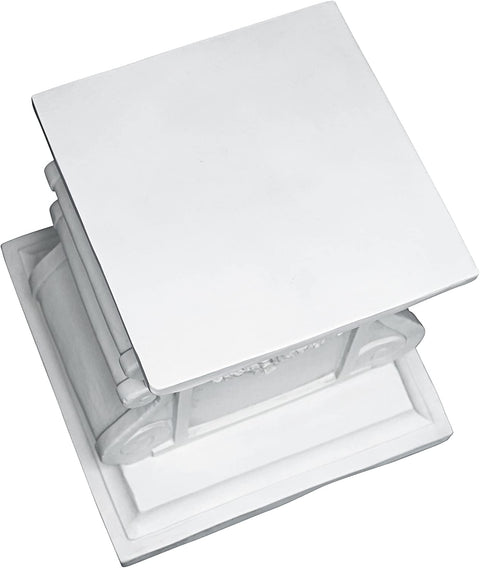 Statuary Garden Base Riser, Medium, Classic Plinth - Memorialine