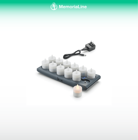 V12 Flameless LED Candle Set - Memorialine