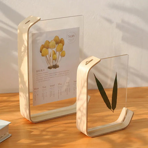 Wooden Acrylic Photo Frame - Memorialine