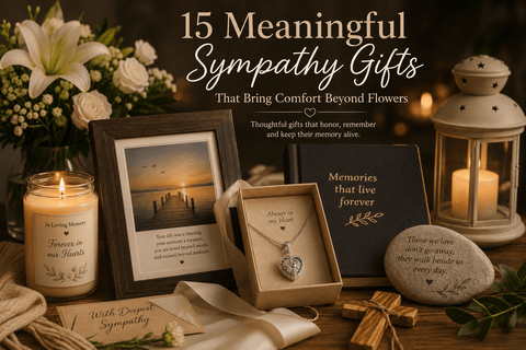 15 Meaningful Sympathy Gifts That Bring Comfort Beyond Flowers - Memorialine