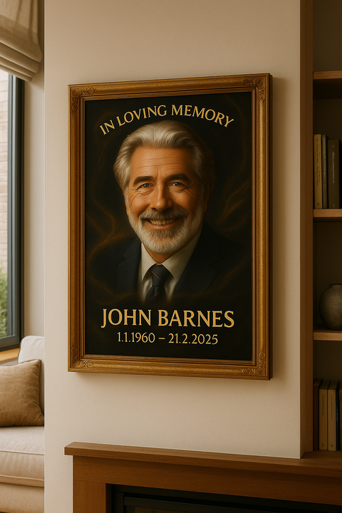 Reviving a Tradition: Personalized Memorial Portraits for Your Home