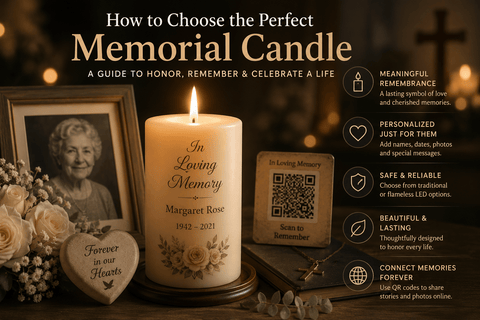 How to Choose the Perfect Memorial Candle for Someone You Love - Memorialine